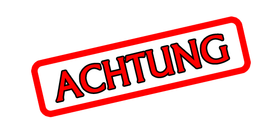 Icon ACHTUNG